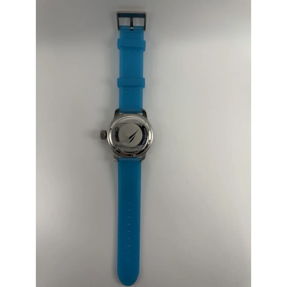 Nautica N09602G New Battery Mens South Beach Diver Watch 44MM 8.5